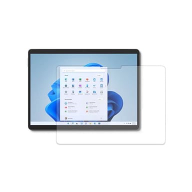 MW Protector de pantalla para Microsoft Surface Pro 8 Polybag Resistente a los arañazos Transparente