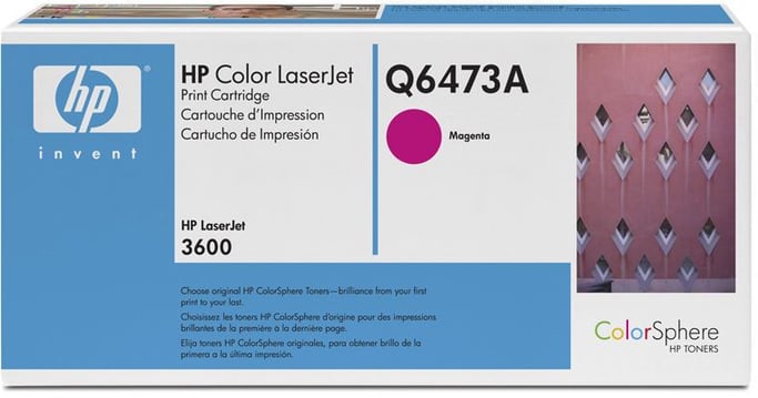HP Q6473A Cartouche de toner magenta 4000 pages