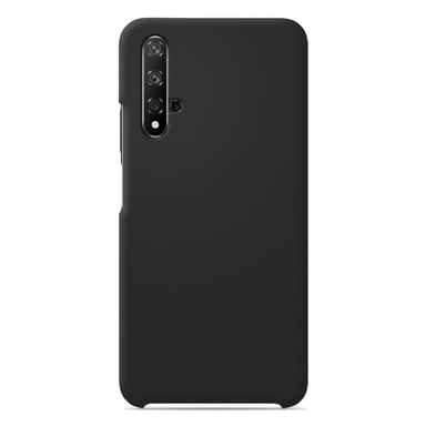 Coque silicone unie Soft Touch Noir compatible Huawei Honor 20