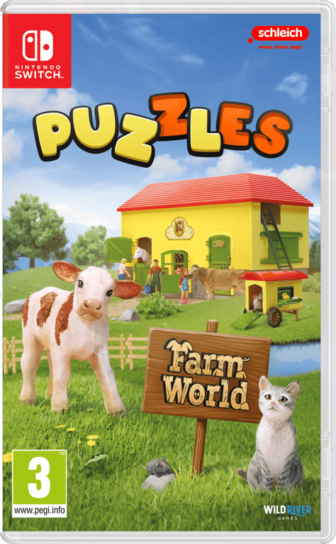 Schleich Puzzles FarmWorld Nintendo SWITCH Neuf
