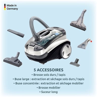 Aspirapolvere distaccatore 2 in 1 - THOMAS - Aquatic Panda - 1700W max - 83 dB(A)