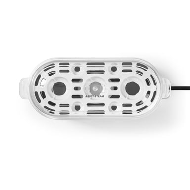 Nedis Cocedor de huevos de 3 piezas y vaso medidor de 210 W Plateado