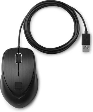Ratón HP huella dactilar USB
