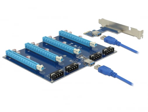 DeLOCK 41427 Scheda e adattatore di interfaccia interna PCIe, USB 3.2 Gen 1 (3.1 Gen 1)