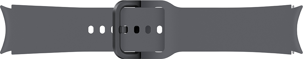 Samsung Bracelet Sport pour G Watch 4/5 20mm, S/M Graphite Gris - vue 2