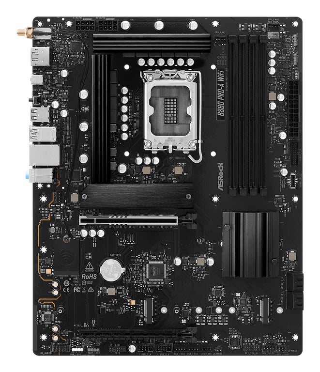 ASROCK Carte Mère B860 Pro A WiFi Intel LGA 1851 Neuf - vue 3