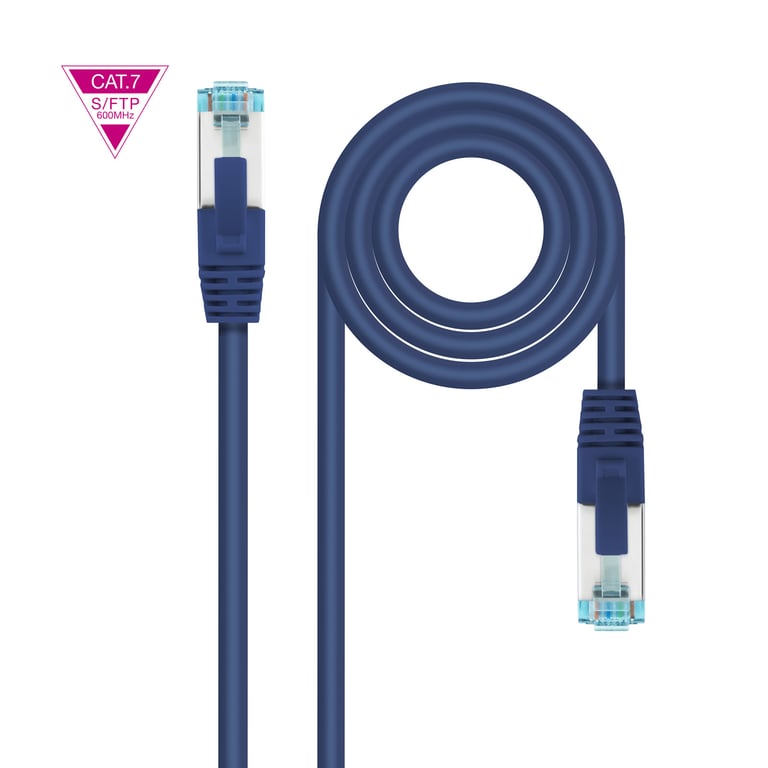 Nanocable 10.20.1702-BL câble de réseau Bleu 2 m Cat7 SF/UTP (S-FTP) - Neuf