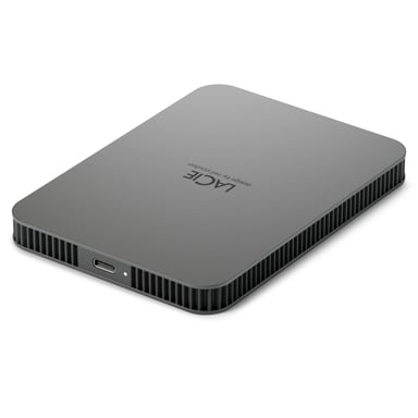 LaCie Mobile Drive Secure disque dur externe 2 To USB Type-C 3.2 Gen 1 (3.1 Gen 1) Gris