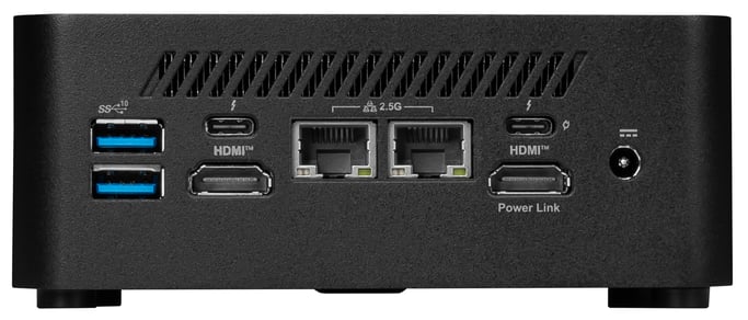 MSI Cubi NUC 1MG-207ES 0.84L sized PC Negro 120U Intel® SoC