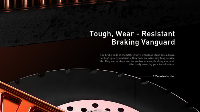 Scooter elettrico fuoristrada JOYOR S10-S-Z 10'' 2 doppi motori 1000 W 60 V 18 Ah batteria