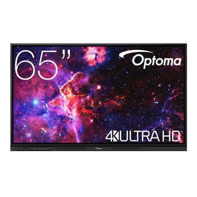 Optoma 3653RK tableau blanc interactif 165,1 cm (65'') 3840 x 2160 pixels Écran tactile Noir