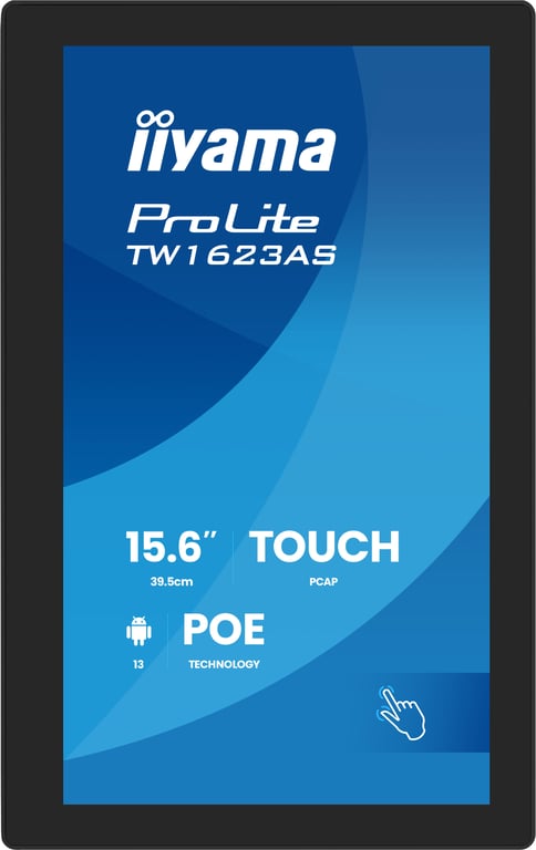 Ecran PC iiyama TW1623AS B3P 15.6 1920 x 1080 Full HD LED Écran tactile - vue 3