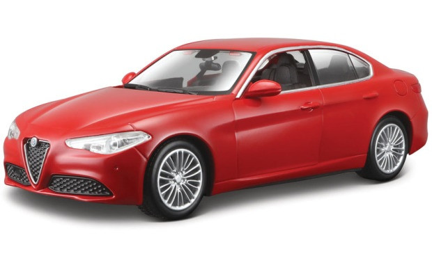 BBURAGO Alfa Romeo Giulia 2016 1:24 Modèle de voiture de sport Pré assemblé Neuf - vue 2