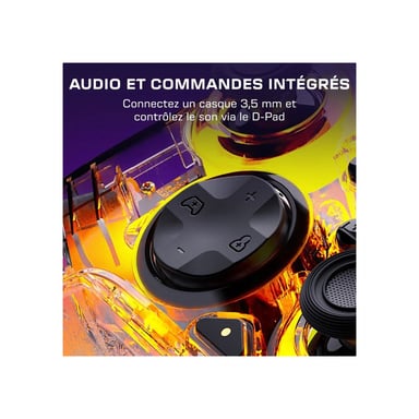 Manette filaire TURTLE BEACH Afterglow RGB Xbox et PC coque transparente USB-C USB 3 m sticks Hall effect double vibration LED multizone