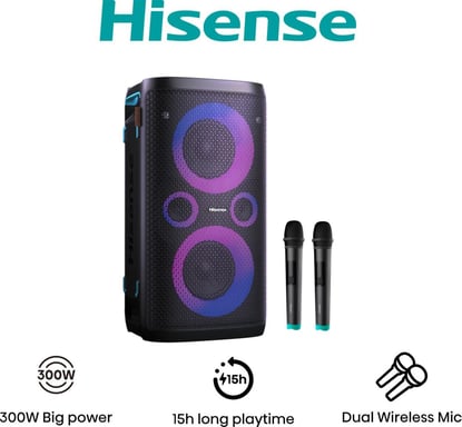 Hisense HP110 Noir 300 W