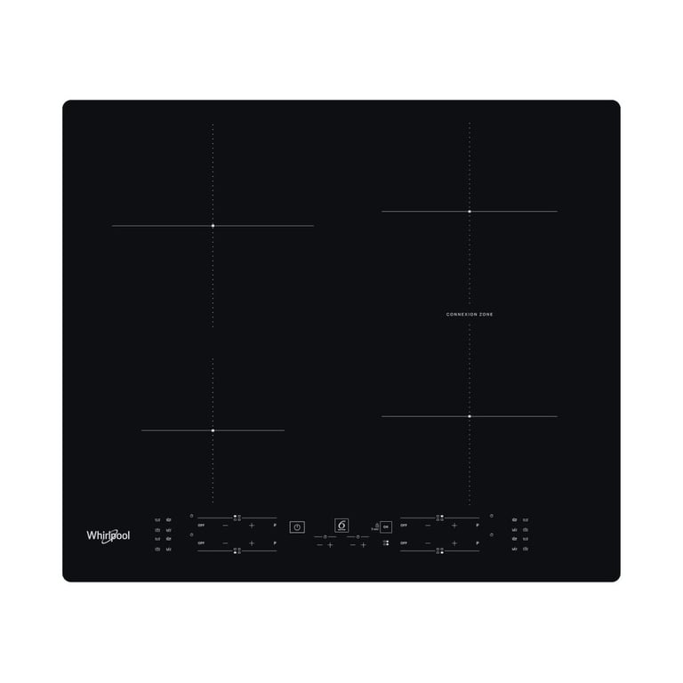Plaque À Induction Whirlpool WBB8360NE – 4 Foyers, 7200W, Zone Modulable - vue 1