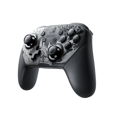 Nintendo Switch Pro Controller Monster Hunter Rise: Sunbreak Edition Noir, Gris, Argent Bluetooth Manette de jeu Analogique/Numérique Nintendo Switch