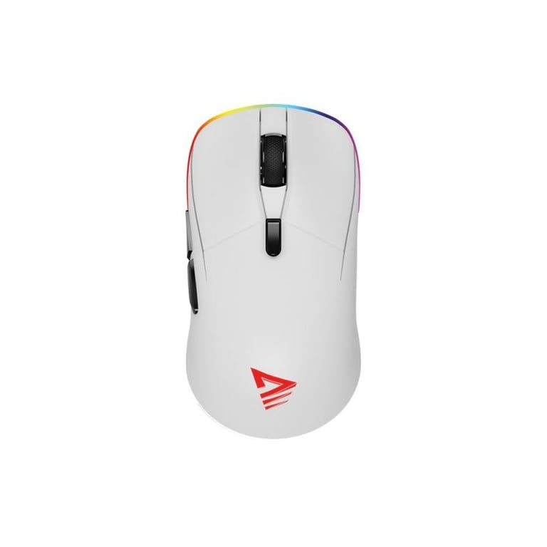 Ratón Savio Rift Dual Mode Inalámbrico Bluetooth 10000DPI RGB Blanco Ultraligero
