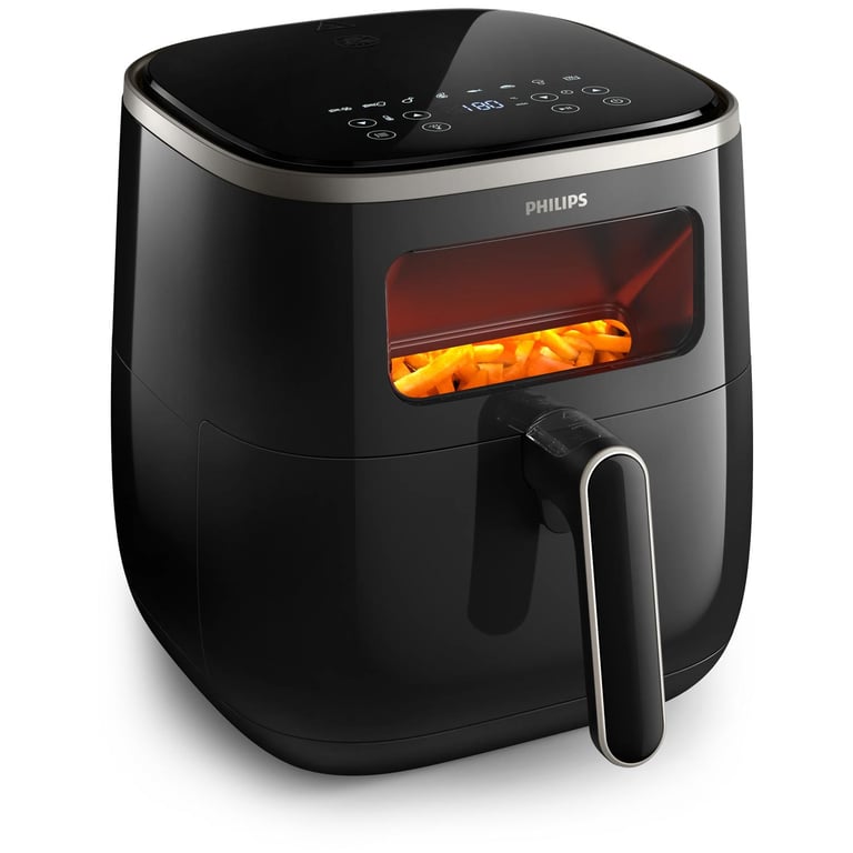 Friteuse À Air PHILIPS HD9257/80 – 5,6L, 1700W, Technologie RapidAir - vue 6