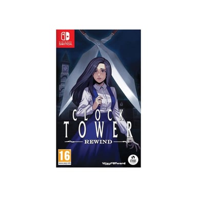 Gioco Nintendo Switch Maximum Games Clock Tower: Rewind Survival Horror 16-bit Scatola Rossa