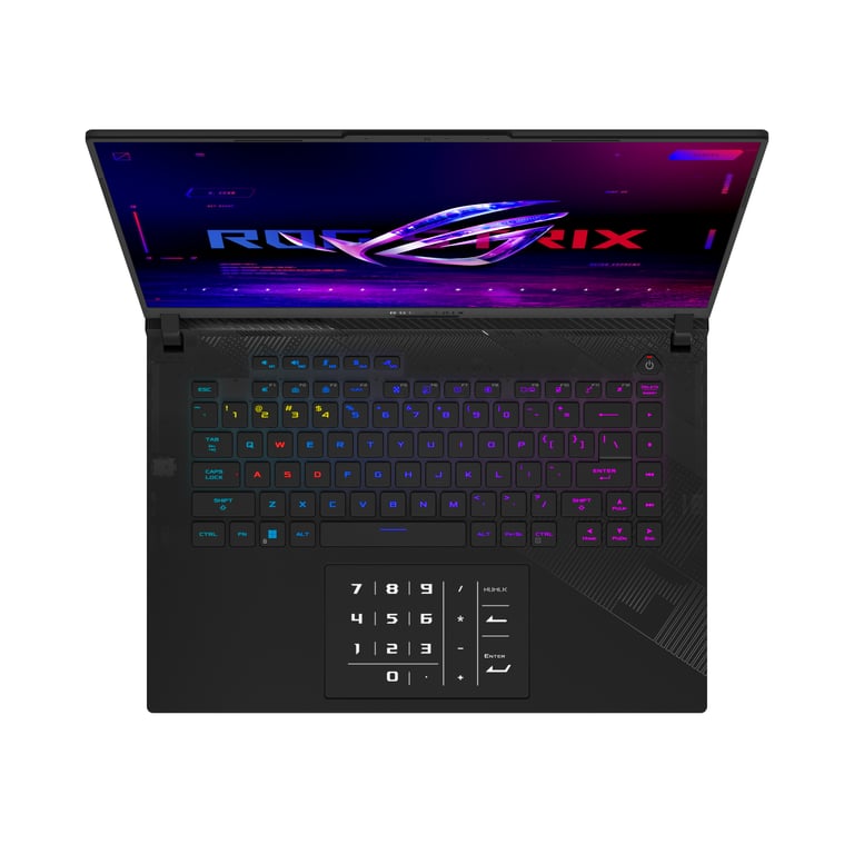 Asus ROG SCAR16 G634JYR DRRA105W 16 Intel Core i9 14900HX NVIDIA GeForce RTX 4090 SSD RAM Windows 11 Azerty Neuf - vue 2
