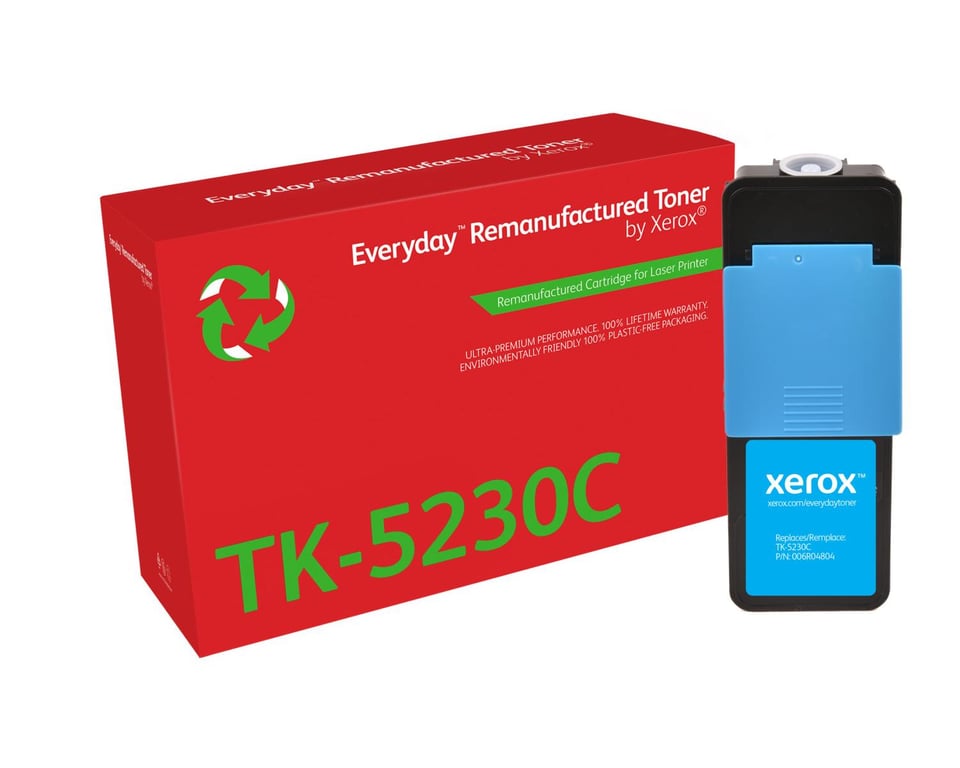 Everyday Rigenerato Toner rigenerato Everyday? di Xerox Ciano compatibile con Kyocera TK Capacità standard