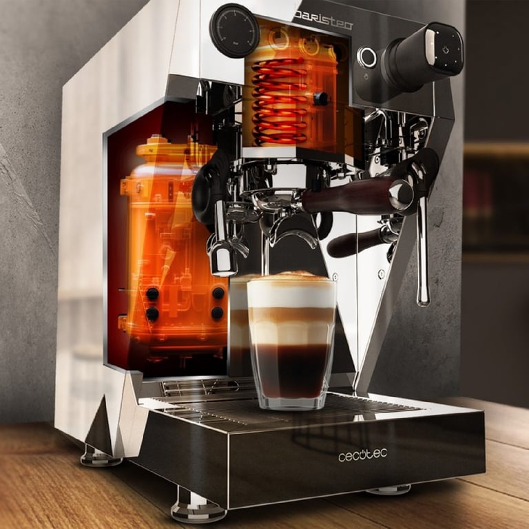 Cafetière Expresso Cecotec Baristeo Brava – 15 Bars, Double Chaudière, 2,5L - vue 4