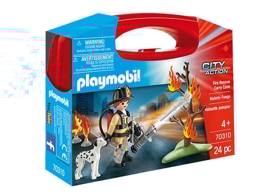 Playmobil City Action Fire Rescue Maletín de transporte