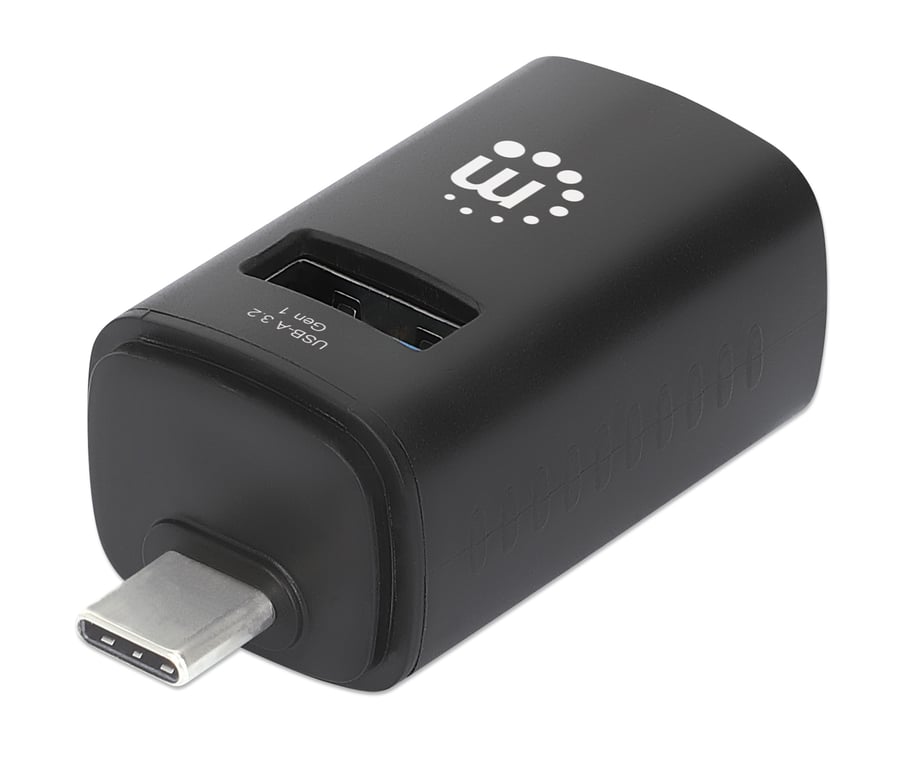Manhattan 180993 hub & concentrateur USB 3.2 Gen 1 3.1 Gen 1 Type C 5000 Mbit/ Neuf
