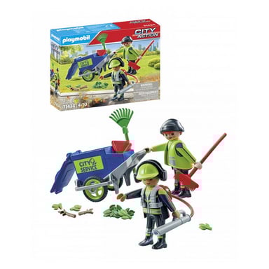 Playmobil 71434 Equipo De Limpieza Urbana