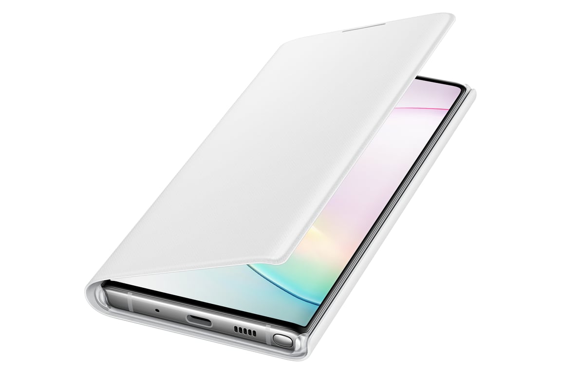 Samsung EF-NN970 coque de protection pour téléphones portables 16 cm (6.3 ) Folio Blanc Samsung Galaxy Note10 - Neuf