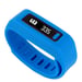 Bracelet Connecté Bluetooth V4.0 Sommeil Compteur Calorie Podomètre Fitness Bleu YONIS