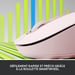 Logitech Signature M650 Wireless Mouse - Silencioso, Bluetooth, Botones programables - Rosa