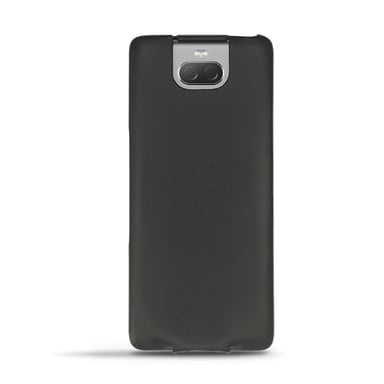 Funda de piel Sony Xperia 10 Plus - Solapa vertical - Negro - Piel lisa