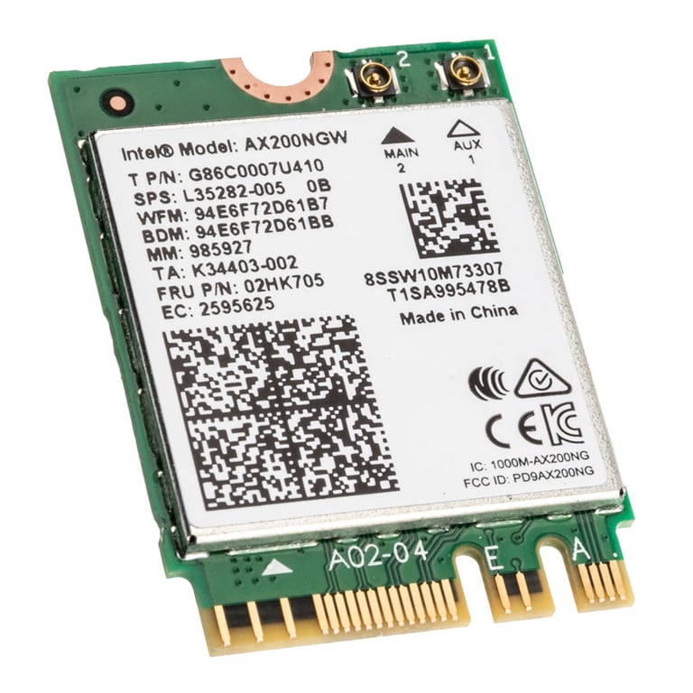 Intel ® Wi Fi 6 AX200 Gig+ Neuf - vue 2