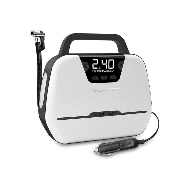Compresseur auto Thomson HTC761010 12V 150 PSI Écran LCD Lampe intégrée Neuf