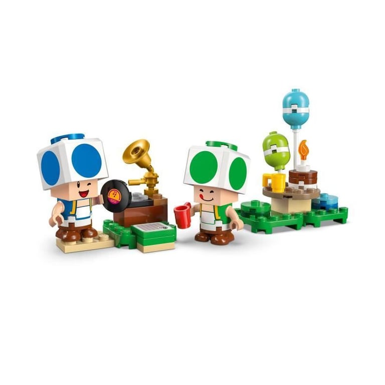 Lego Fête chez les Toads Super Mario - vue 4