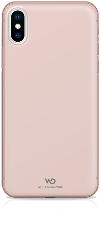 Coque de protection Ultra Thin Iced pour iPhone X/Xs, or rose