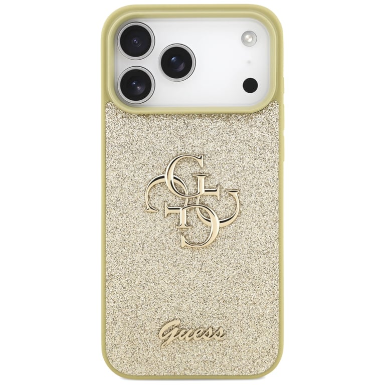 Coque Guess Fixed Glitter Big 4G pour iPhone 17 Pro Max - vue 3