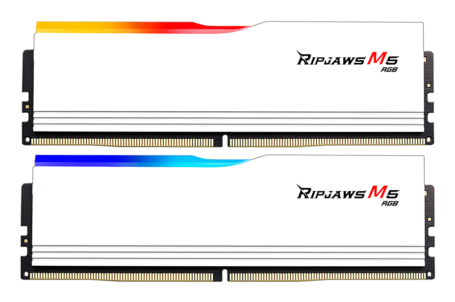 G.Skill Ripjaws M5 RGB 48 Go 2 x 24 Go DDR5 6000 MHz CL30 - vue 6