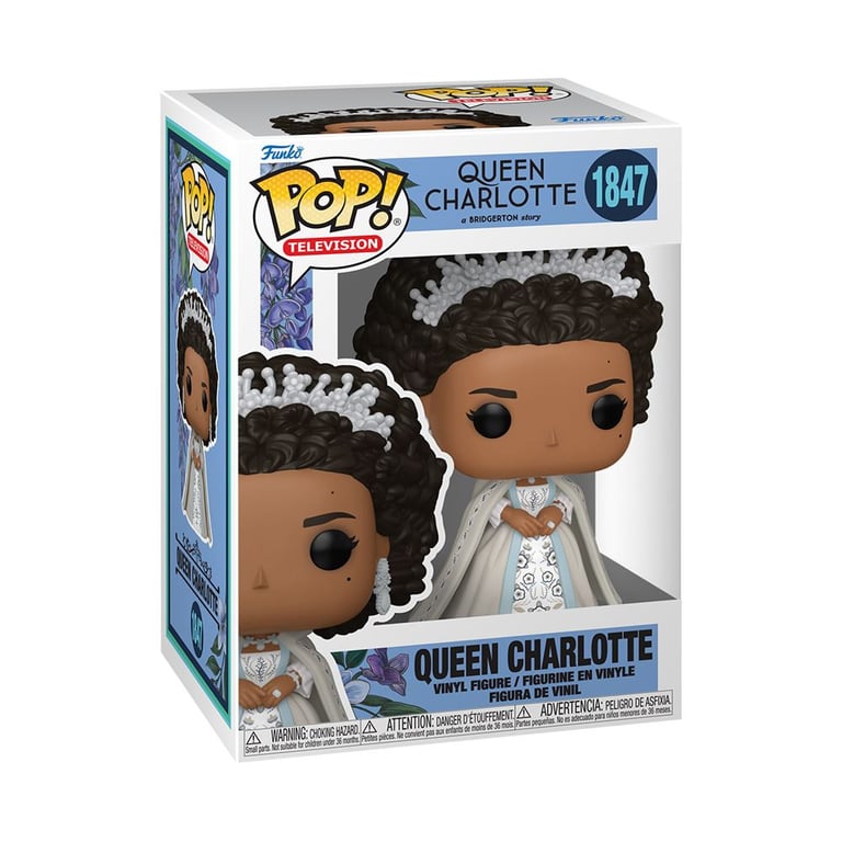 Queen Charlotte Figurine POP! Queen Charlotte 9 cm - vue 2