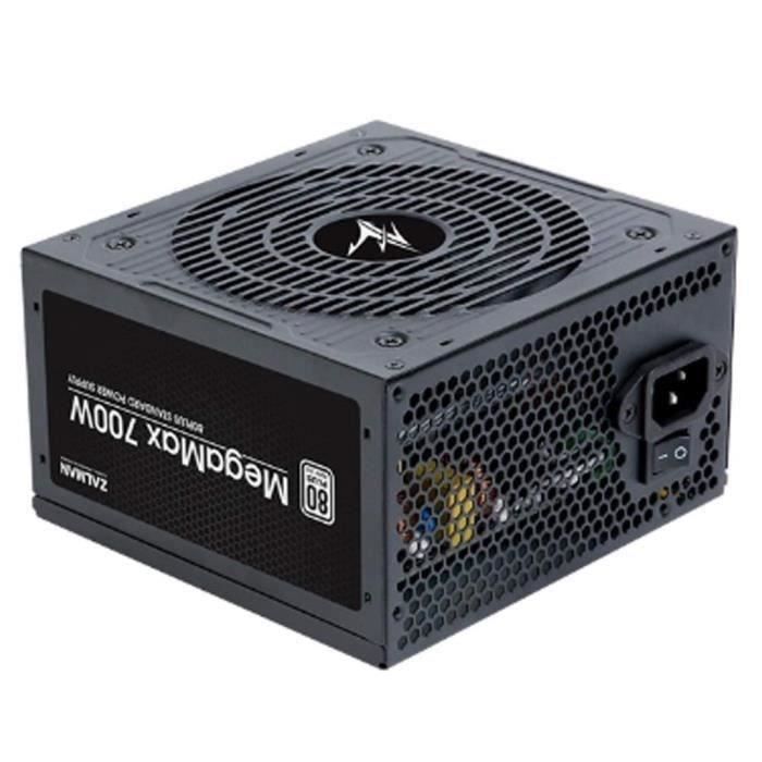 Alimentation PC ZALMAN MegaMax V2 80Plus ZM700 TXIIV2 Neuf