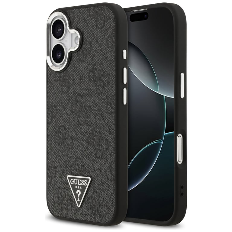 Guess 4G Triangle Logo étui MagSafe pour iPhone 17