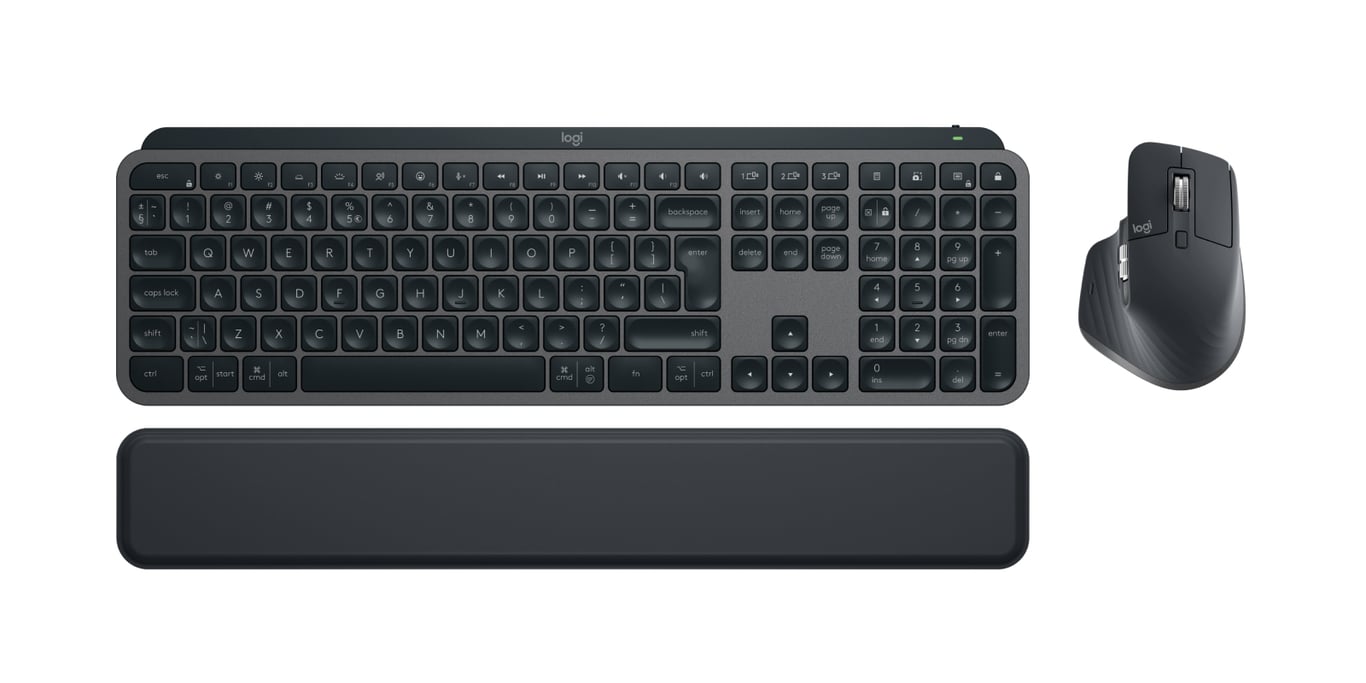 Logitech Mx Keys Combo Clavier Incluse Rf Sans Fil + Bluetoo - vue 4