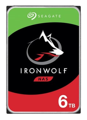 Seagate IronWolf ST6000VN001 disque dur 6 To 5400 tr/min 256 Mo 3.5'' Série ATA III