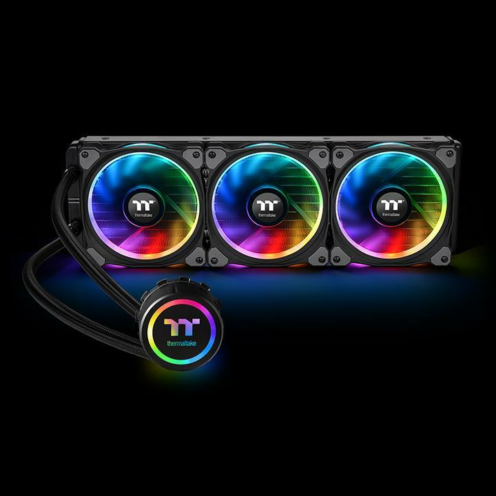 Thermaltake Floe Riing RGB 360 TT Procesador Sistema de refrigeración líquida todo en uno 12 cm Negro 1 pieza(s)