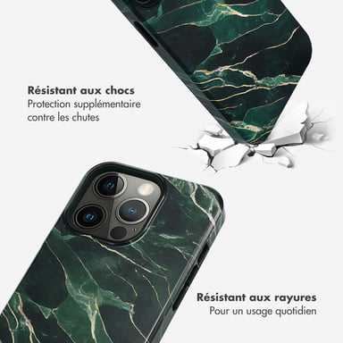 Selencia Coque arrière Vivid pour Apple iPhone 13 Pro - Chic Marble Quartz