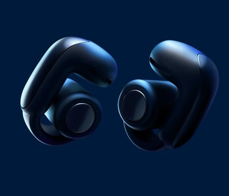 Cuffie Bose Ultra Open Earbuds, Blu - Comode, Audio Immersivo e Design Elegante