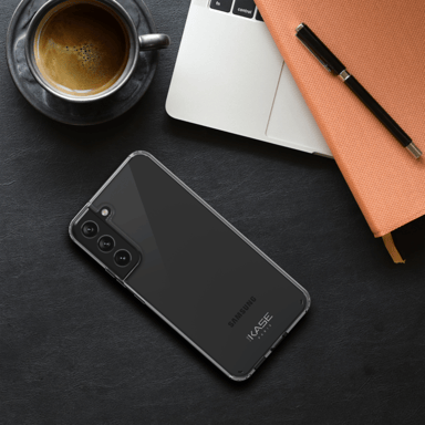 Guscio ibrido invisibile per Samsung Galaxy S22+ 5G, trasparente