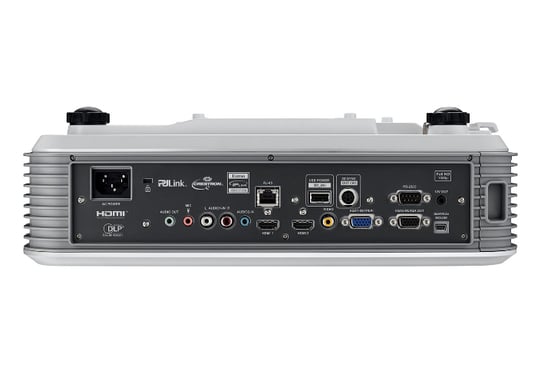 Optoma W319USTIRE Projecteur à focale ultra courte 3500 ANSI lumens DLP WXGA (1280x800) Compatibilité 3D Gris, Blanc